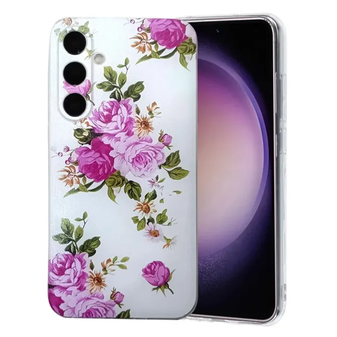 Coque Samsung Galaxy S26 Plus Roses Pivoines Vintage