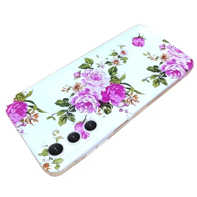 Coque Samsung Galaxy S26 Plus Roses Pivoines Vintage