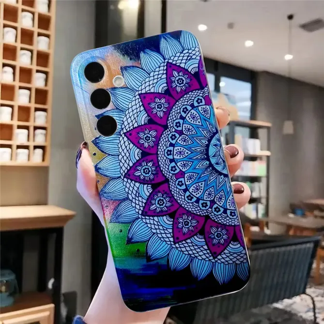Coque Samsung Galaxy S26 Plus Mandala Fleur Colorée