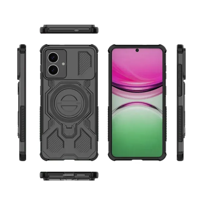 Coque Samsung Galaxy S26 Plus Antichoc avec Anneau Métallique