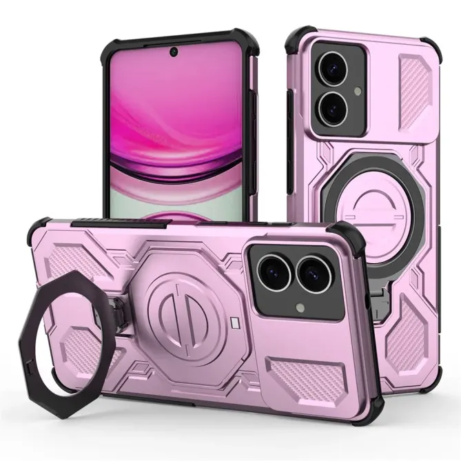 Coque Samsung Galaxy S26 Plus Antichoc avec Anneau Métallique