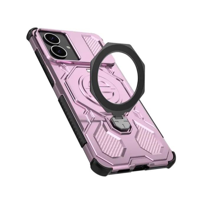 Coque Samsung Galaxy S26 Plus Antichoc avec Anneau Métallique