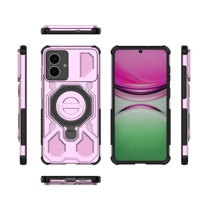 Coque Samsung Galaxy S26 Plus Antichoc avec Anneau Métallique