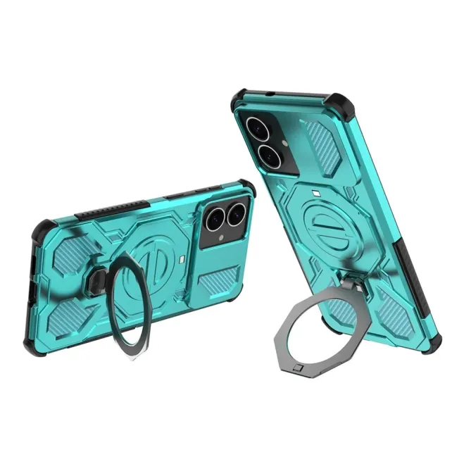 Coque Samsung Galaxy S26 Plus Antichoc avec Anneau Métallique