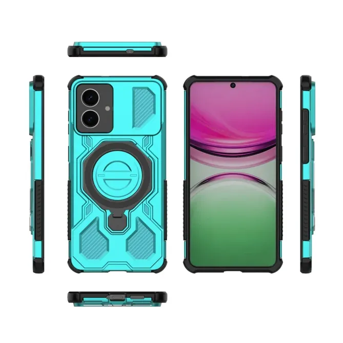 Coque Samsung Galaxy S26 Plus Antichoc avec Anneau Métallique