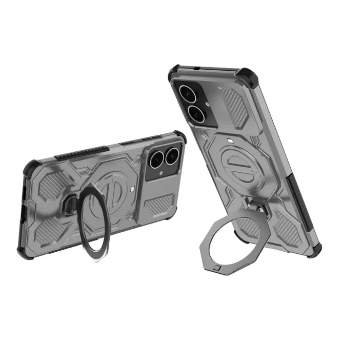 Coque Samsung Galaxy S26 Plus Antichoc avec Anneau Métallique