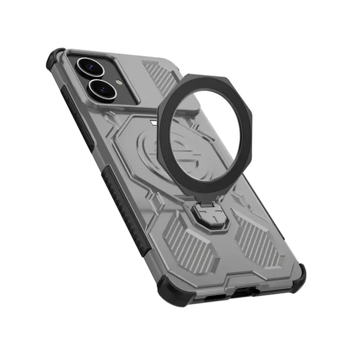 Coque Samsung Galaxy S26 Plus Antichoc avec Anneau Métallique