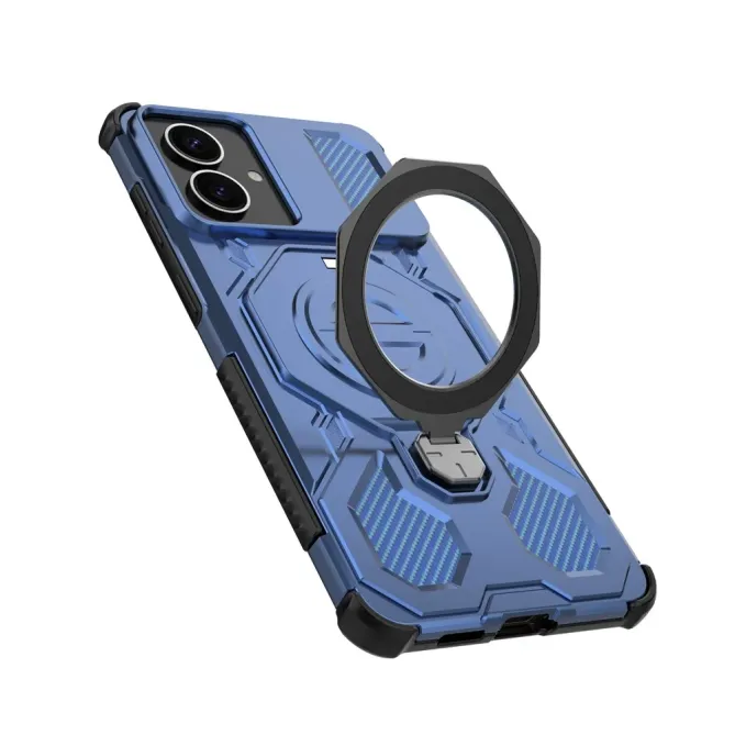 Coque Samsung Galaxy S26 Plus Antichoc avec Anneau Métallique
