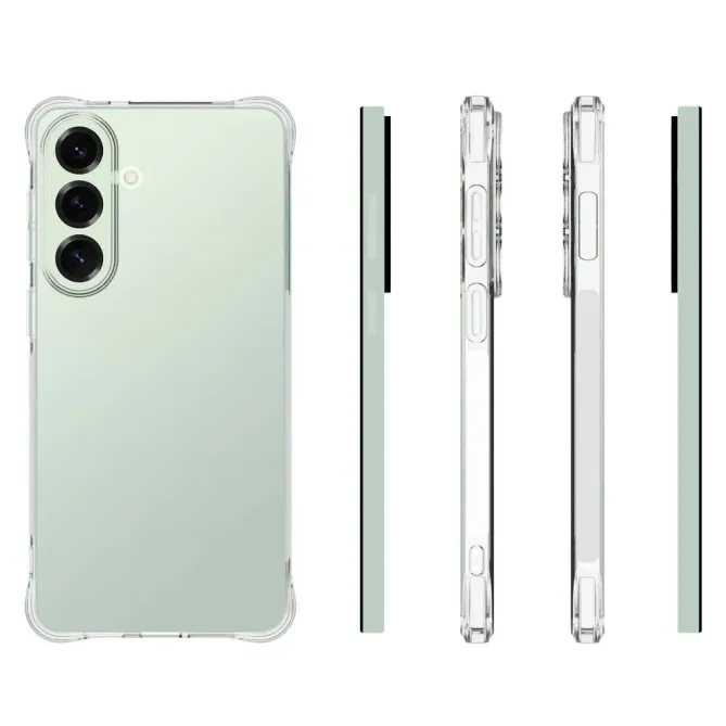 Pack Samsung Galaxy S26 Plus | Coque Coins Renforcés Transparente avec