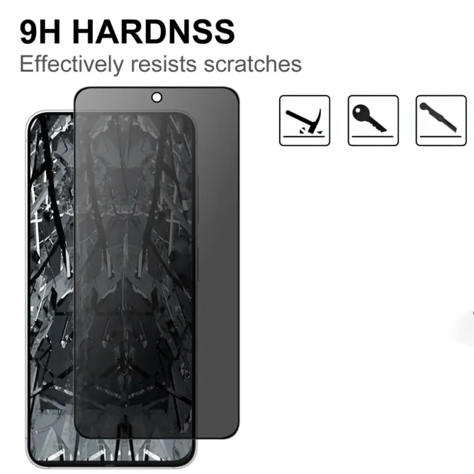 Protection écran Samsung Galaxy S26 Plus Anti-Espion 2.5D Contour Noir