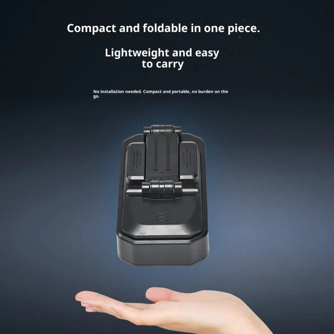 Support Téléphone Bureau Enceinte Bluetooth 3-en-1 Batterie Externe Pl