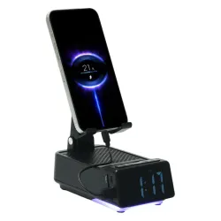 Station d'Accueil Audio Réveil Lumineux | AUBE