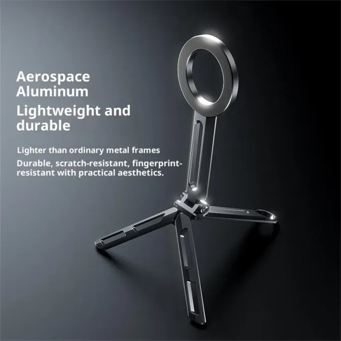 Trépied Bureau Magnétique Aluminium Pliable | MÉCA