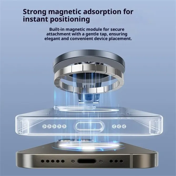 Trépied Bureau Magnétique Aluminium Pliable | MÉCA