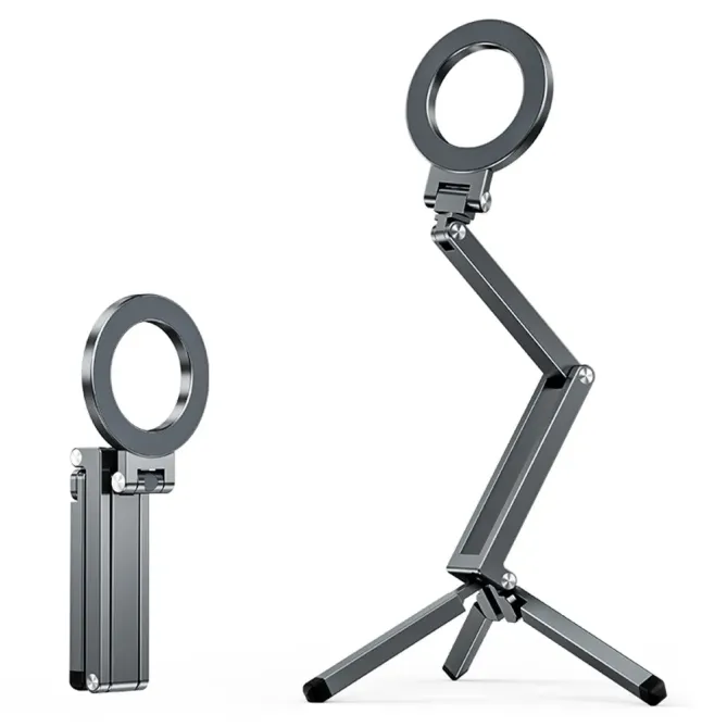Support Téléphone Bureau Magnétique Pliable Multifonction | STUDIO