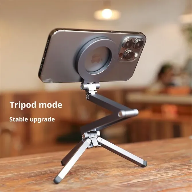 Support Téléphone Bureau Magnétique Pliable Multifonction | STUDIO