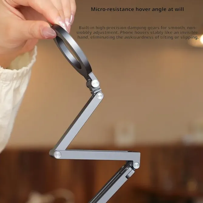 Support Téléphone Bureau Magnétique Pliable Multifonction | STUDIO