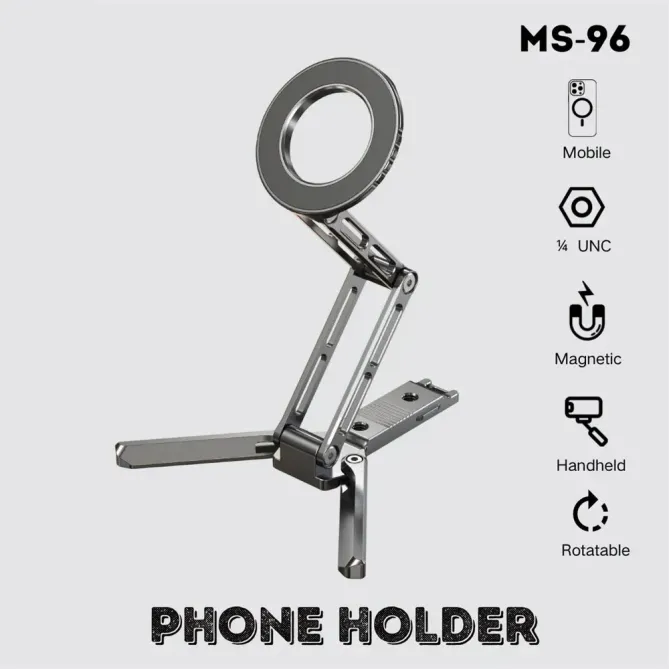 Support Bureau Aluminium Magnétique Pliable | STUDIO