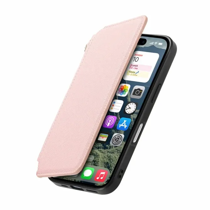 Housse iPhone 17 Portefeuille Zippé Détachable | CASENEO