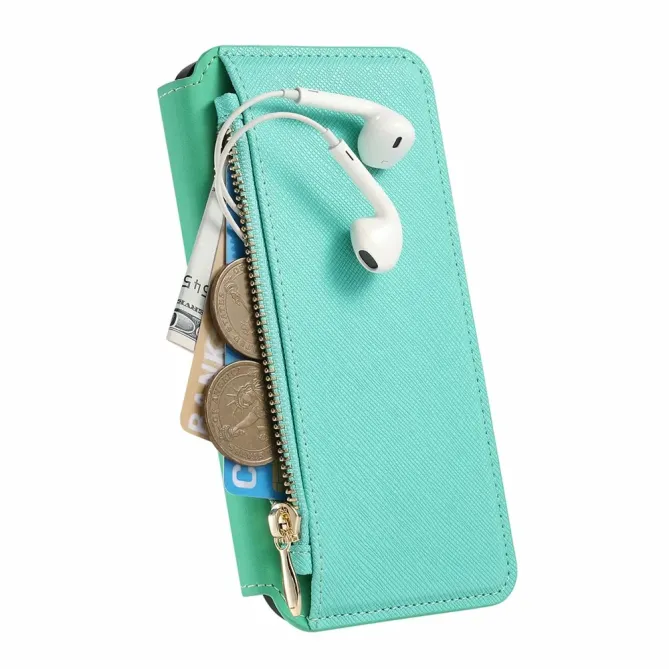 Housse iPhone 17 Portefeuille Zippé Détachable | CASENEO