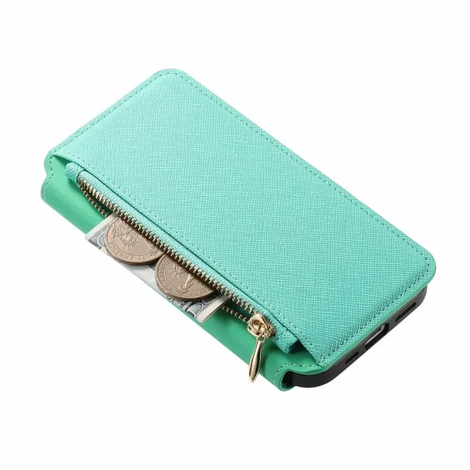 Housse iPhone 17 Portefeuille Zippé Détachable | CASENEO