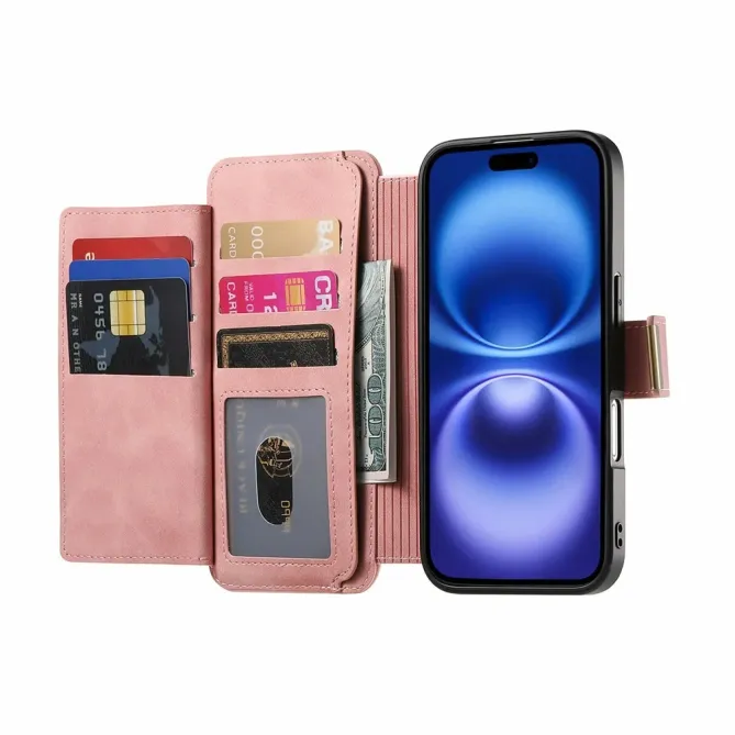 Housse iPhone 17 Portefeuille Zippé Modulable | COMPAGNON