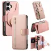 Housse iPhone 17 Portefeuille Zippé Modulable | COMPAGNON