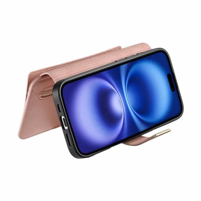 Housse iPhone 17 Portefeuille Zippé Modulable | COMPAGNON