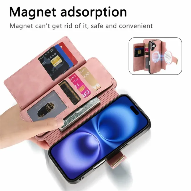 Housse iPhone 17 Portefeuille Zippé Modulable | COMPAGNON