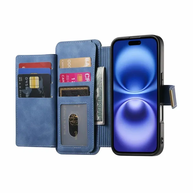 Housse iPhone 17 Portefeuille Zippé Modulable | COMPAGNON
