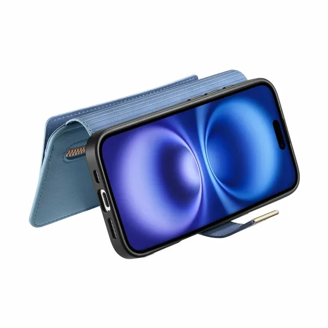 Housse iPhone 17 Portefeuille Zippé Modulable | COMPAGNON