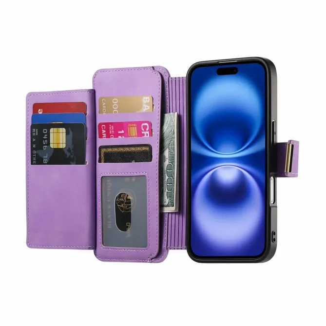 Housse iPhone 17 Portefeuille Zippé Modulable | COMPAGNON