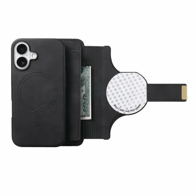 Housse iPhone 17 Portefeuille Zippé Modulable | COMPAGNON
