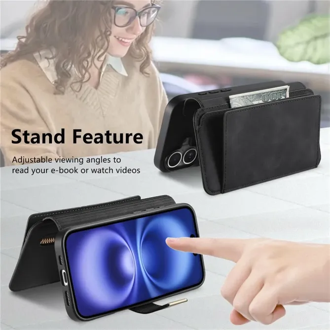 Housse iPhone 17 Portefeuille Zippé Modulable | COMPAGNON