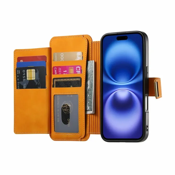 Housse iPhone 17 Portefeuille Zippé Modulable | COMPAGNON