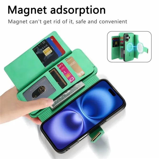 Housse iPhone 17 Portefeuille Zippé Modulable | COMPAGNON