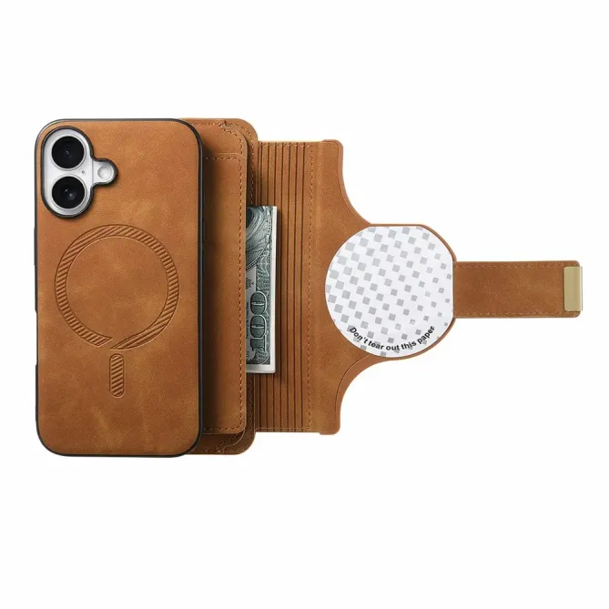 Housse iPhone 17 Portefeuille Zippé Modulable | COMPAGNON