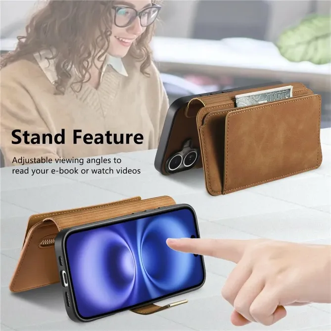 Housse iPhone 17 Portefeuille Zippé Modulable | COMPAGNON