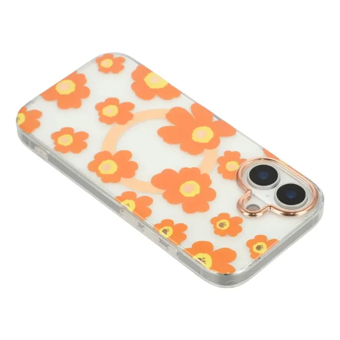 Coque iPhone 17 MagSafe Fleurs Marguerites