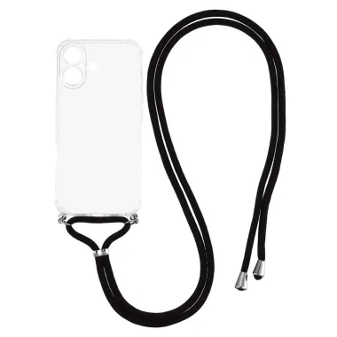 Coque à Cordon iPhone 17 Transparente