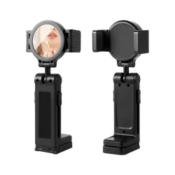 Support Téléphone Voyage Avion Train Pliable Universel avec Miroir
