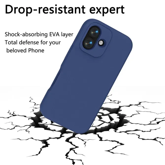 Coque iPhone 17 EVA Antichoc Souple Protection Caméra Renforcée