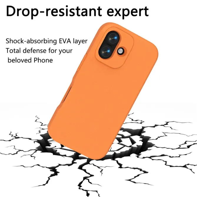 Coque iPhone 17 EVA Antichoc Souple Protection Caméra Renforcée
