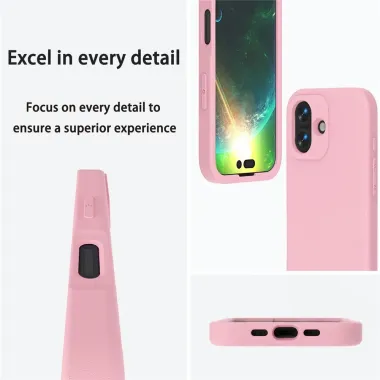 Coque iPhone 17 EVA Antichoc Souple Protection Caméra Renforcée Rose - photo 16
