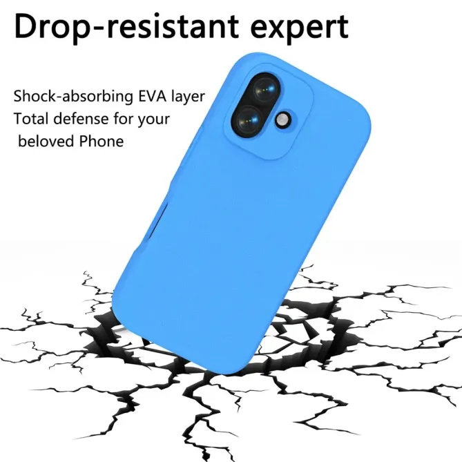 Coque iPhone 17 EVA Antichoc Souple Protection Caméra Renforcée
