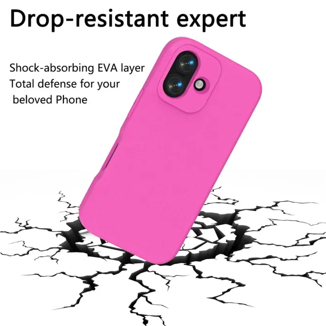 Coque iPhone 17 EVA Antichoc Souple Protection Caméra Renforcée