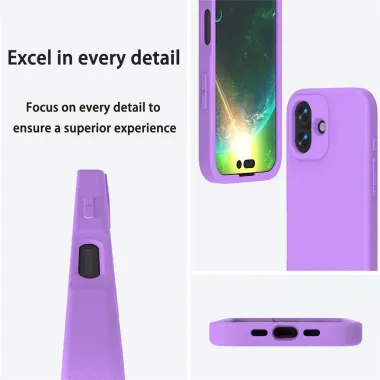 Coque iPhone 17 EVA Antichoc Souple Protection Caméra Renforcée Violet - photo 37