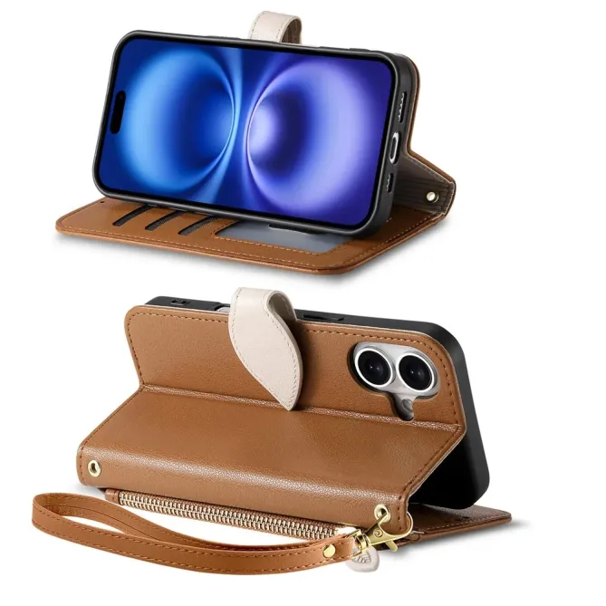 Housse iPhone 17 Leaf & Chic