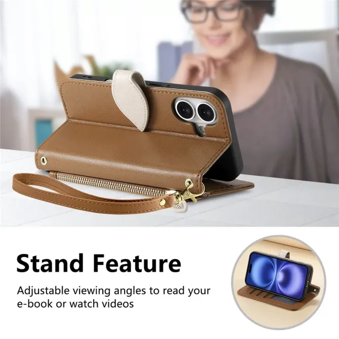 Housse iPhone 17 Leaf & Chic