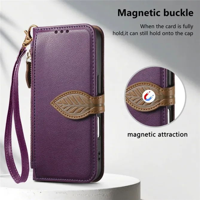 Housse iPhone 17 Leaf & Chic